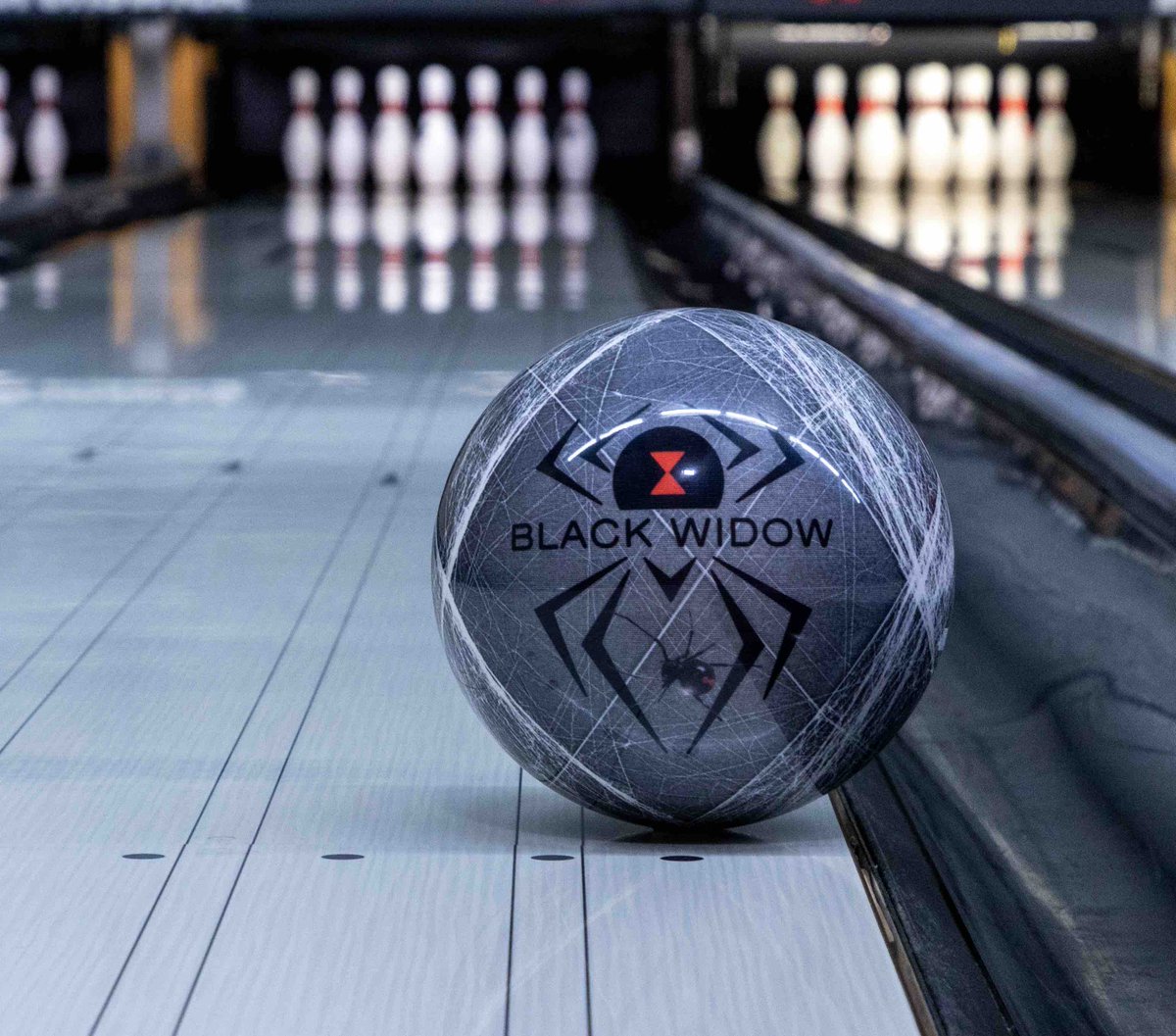 Black Widows are lethal no matter how aggressive they are. 🕷️ #HammerBowling #BlackWidow #VizABall #NothingHitsLikeAHammer 🔨