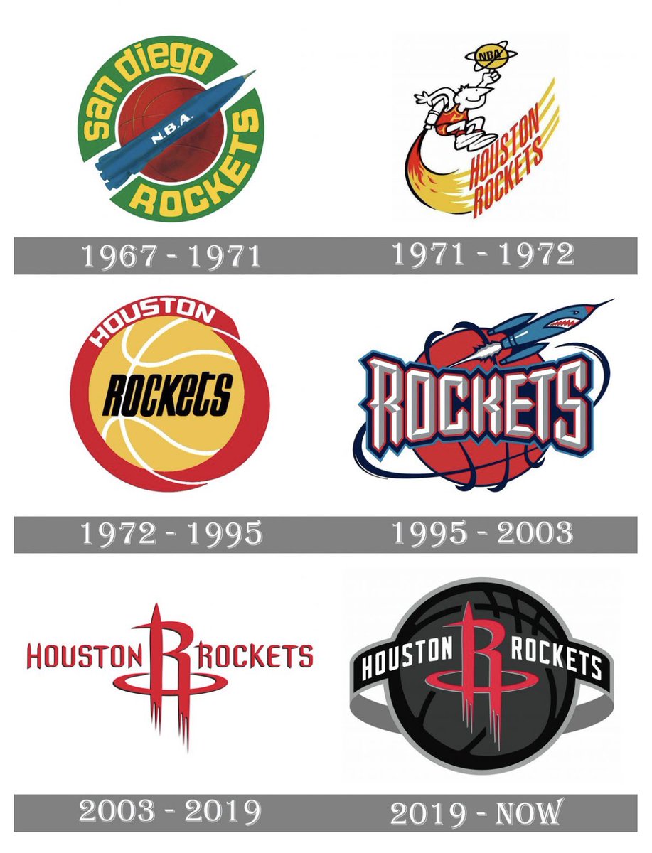 Which Houston Rockets Logo is your favourite? #NBA #Rockets