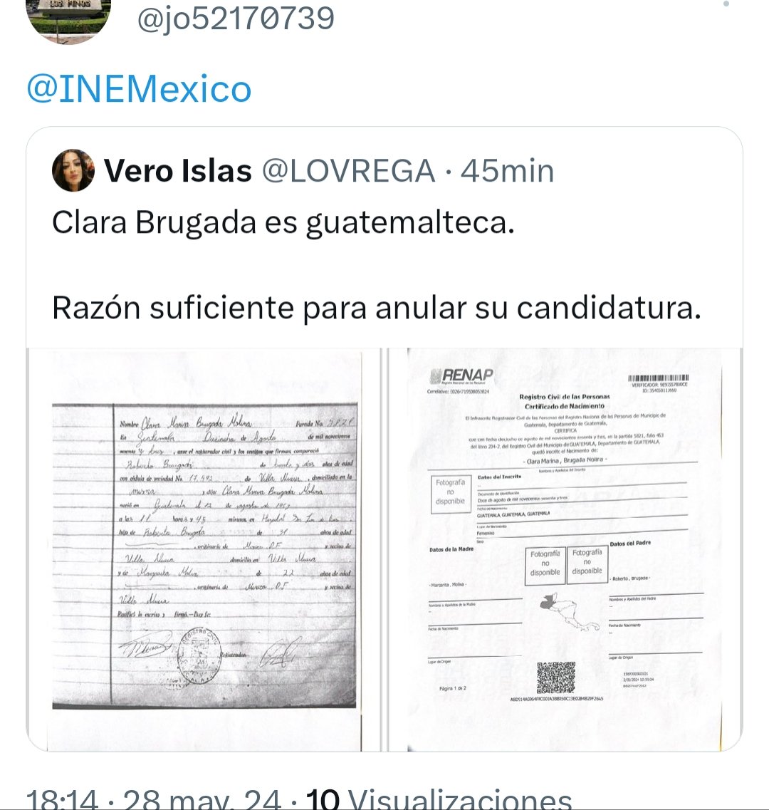 Atención @INEMexico , @TEPJF_informa 

#TaddeiCorrupta