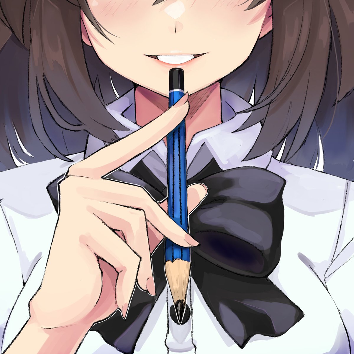 びっくり　赤面　エロ 目元より下で切り出すとエロいらしい 」|YuuKaのイラスト