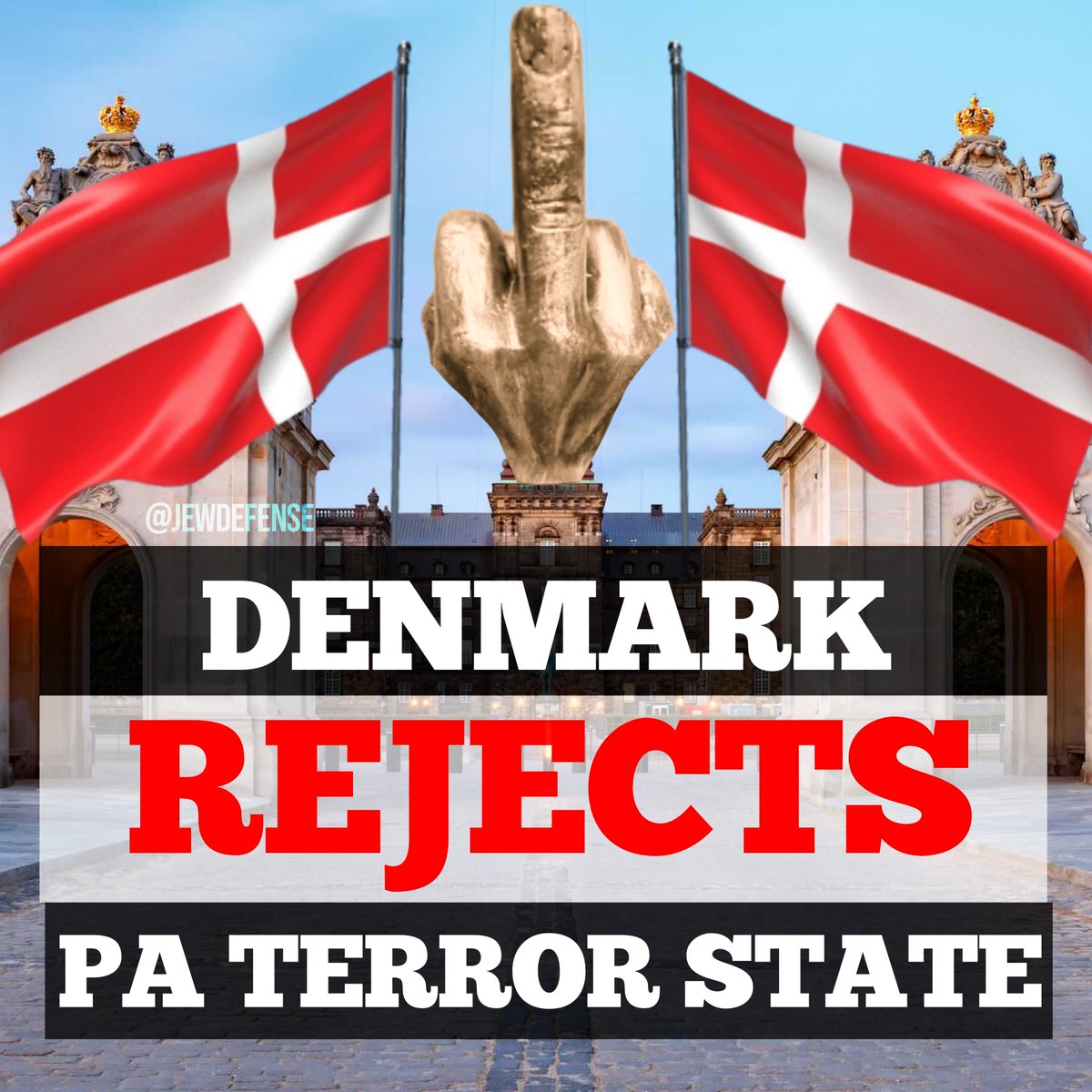 DANISH PARLIAMENT REBUFFS RAMALLAH // Denmark’s parliament voted down a bill to recognize a PA state because 'necessary preconditions' for statehood were 'lacking.' Most European powers see massacre & gang rape as tools of responsible statecraft – it's good to see some dissent.