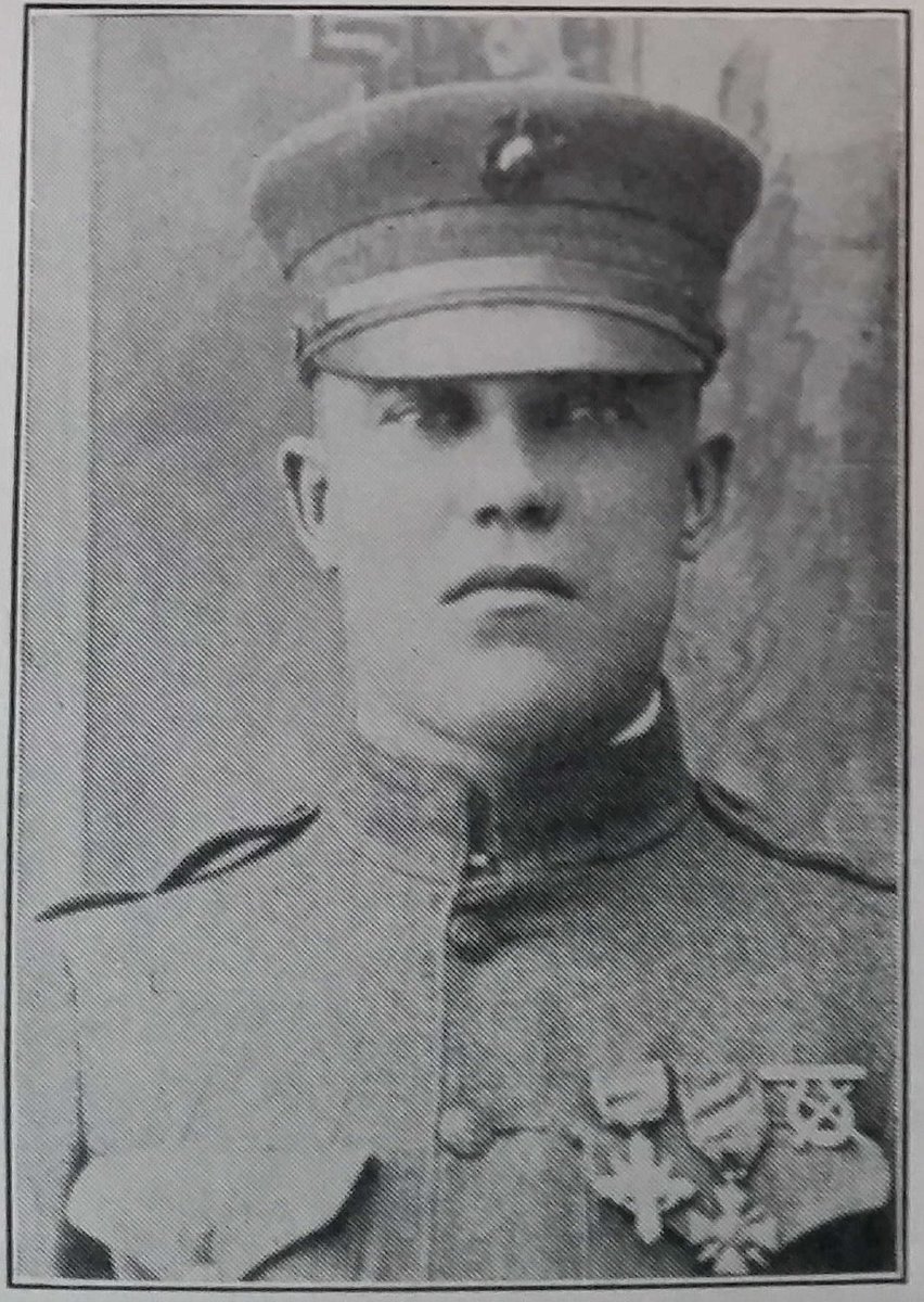 SniperHeritage's tweet image. Enlisting in the Army in 1910 and later the Marine Corps, Walter Cook&apos;s bravery was unmatched. He earned a Silver Star and Navy Cross in France. #USMarines #HeroicActions #WWI