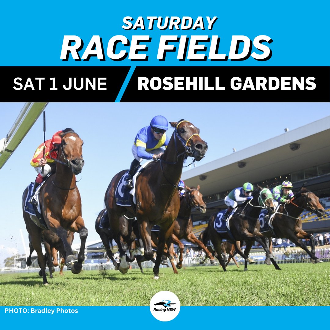 We're back at Rosehill Gardens on Saturday for TEN races featuring the Listed Lord Mayors Cup. The first race is scheduled for 11am. FIELDS: tinyurl.com/3xwz7rrj