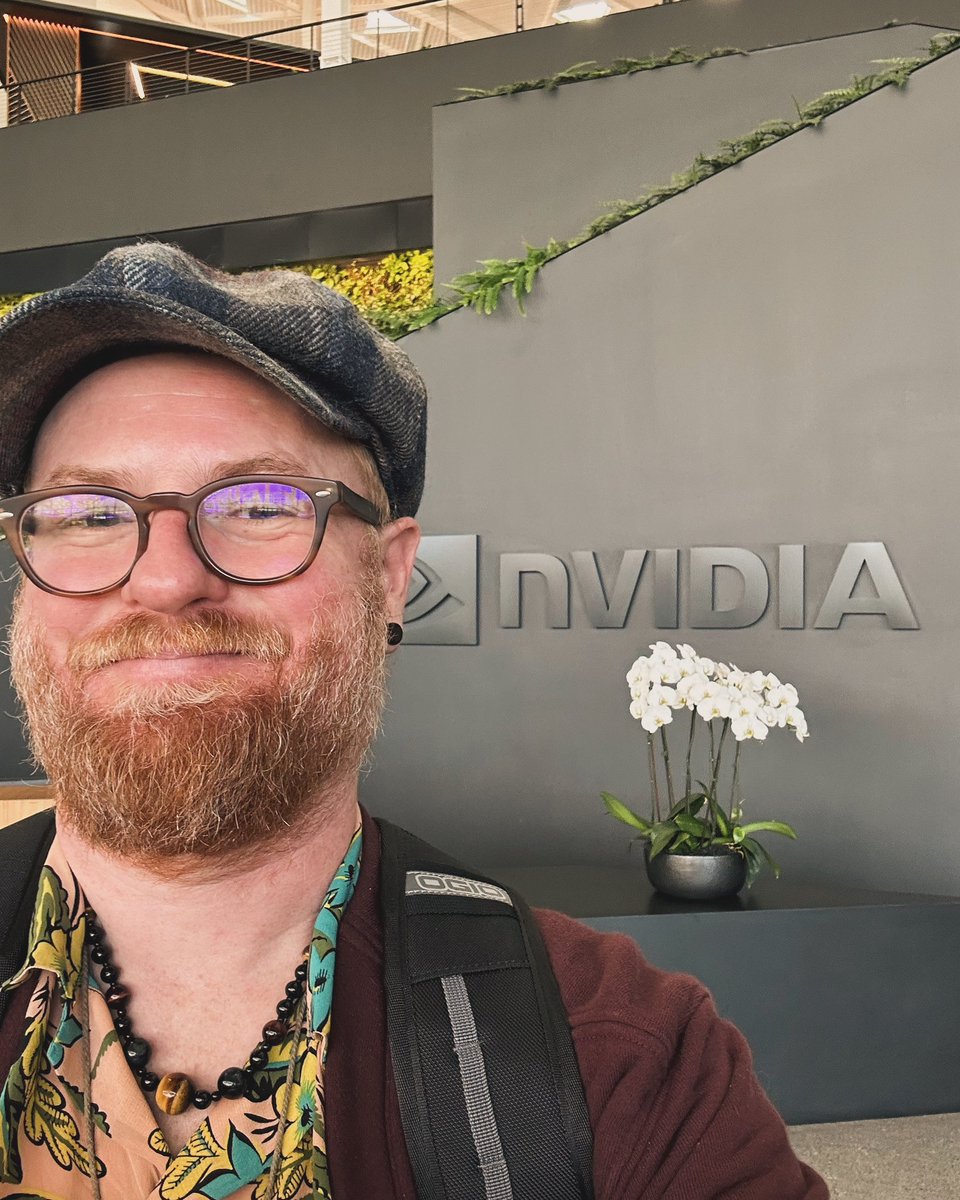 First day at work!  #nvidialife