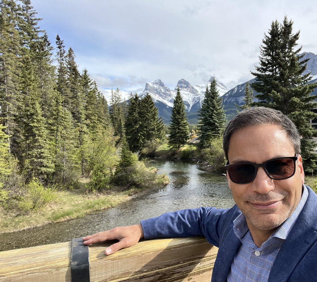 Three sisters. Canmore, Alberta. #Canmore #Alberta #Canada #hereforwork #blessed #GerrySklavounos