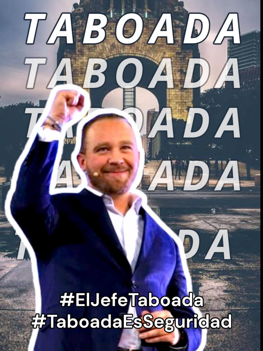 Caballerosurfer's tweet image. A prepararse para la elección. #ElJefeTaboada. #CDMXdecidioPorTaboada.