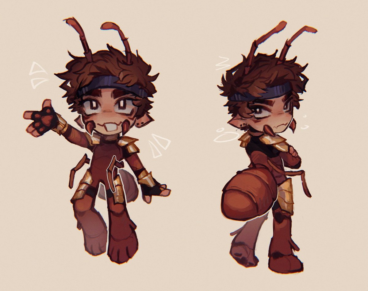 roier if he was a little bug #roierfanart