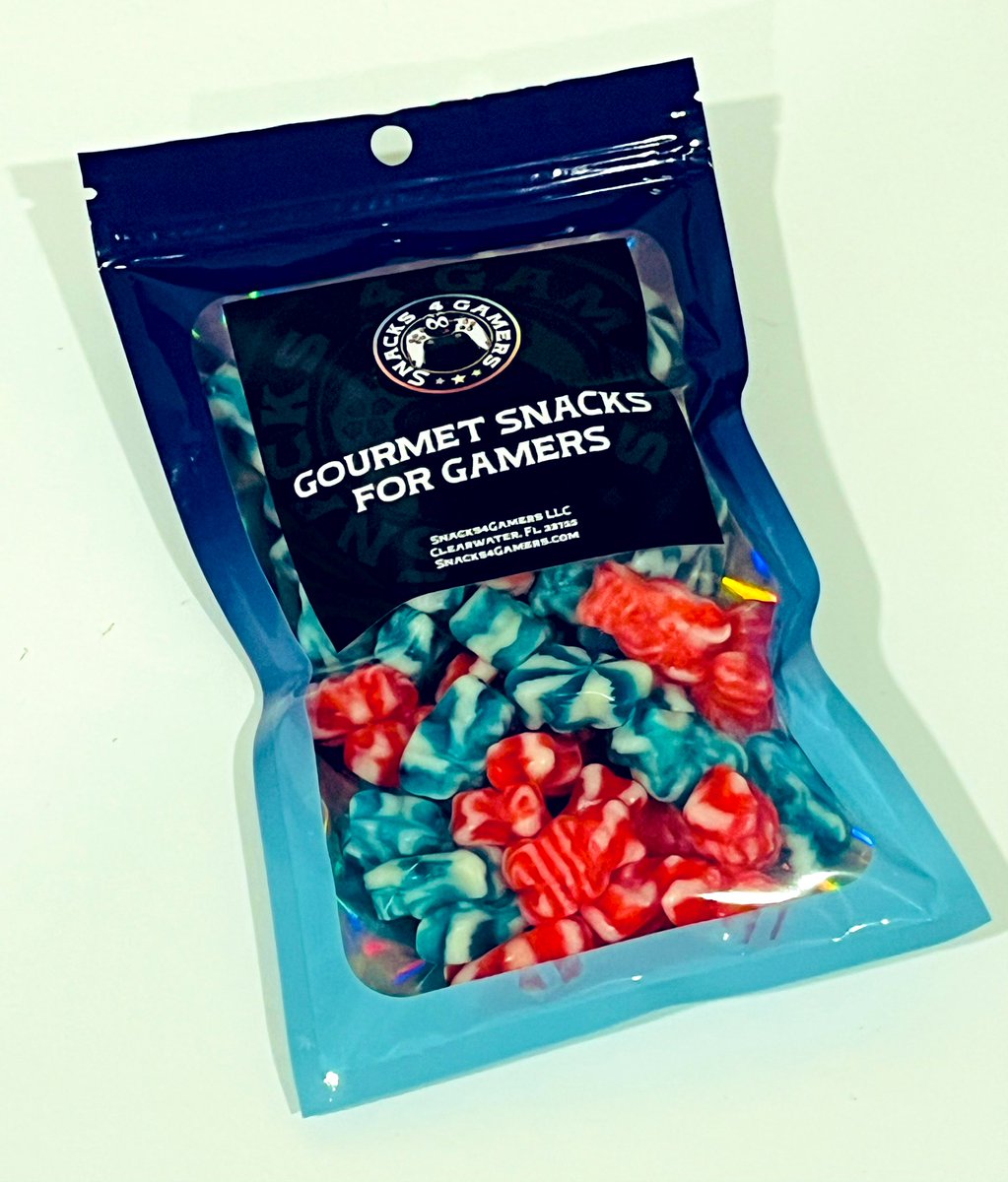 The next 10 orders get a free bag of our unreleased Berry tie-dye gummi bears. Get your orders in now, show us proof! 

Snacks4Gamers.com