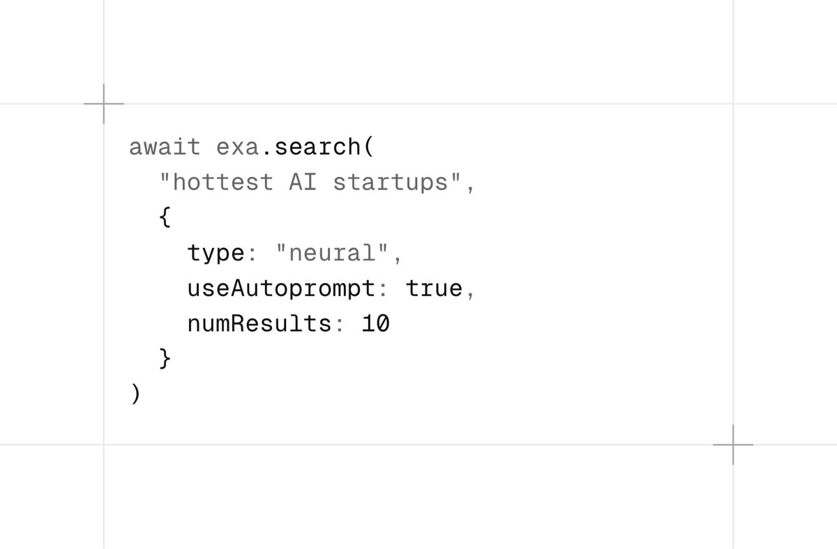 Exa is a fascinating search engine. It’s an in-between full generative answers and keyword-based search. The best part is that it’s a developer-first platform you can use to embed knowledge in your ai apps: