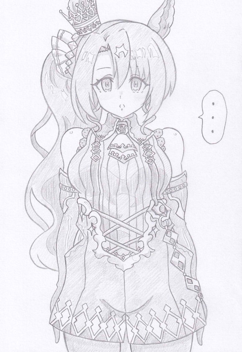 コミッション納品しました
ウマ娘よりぼーっとするサトノクラウン 