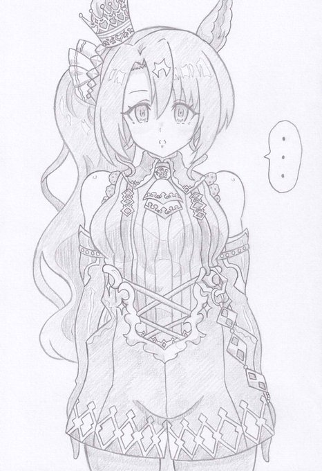 コミッション納品しました
ウマ娘よりぼーっとするサトノクラウン 