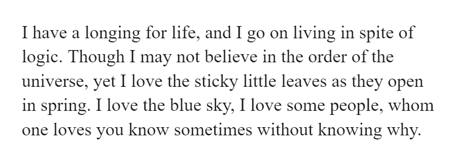 luhaenten's tweet photo. This passage from The Brothers Karamazov is the reason I live https://t.co/PWHiU5bn6g