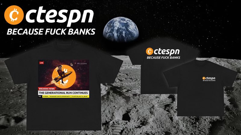 $CTESPN Merch Now Live Liftoff 🚀 ctespn.co/products/fuck-…