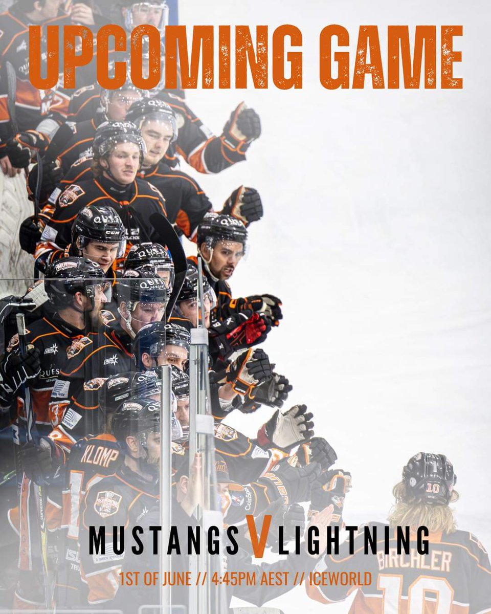 We fly to Brisbane this weekend for our first away game of June!

Head to the link in our bio to get tickets and make sure you’re in our Mustangs Travel Facebook group!!

#MelbourneMustangs #bleedorange #believeorange #AIHL