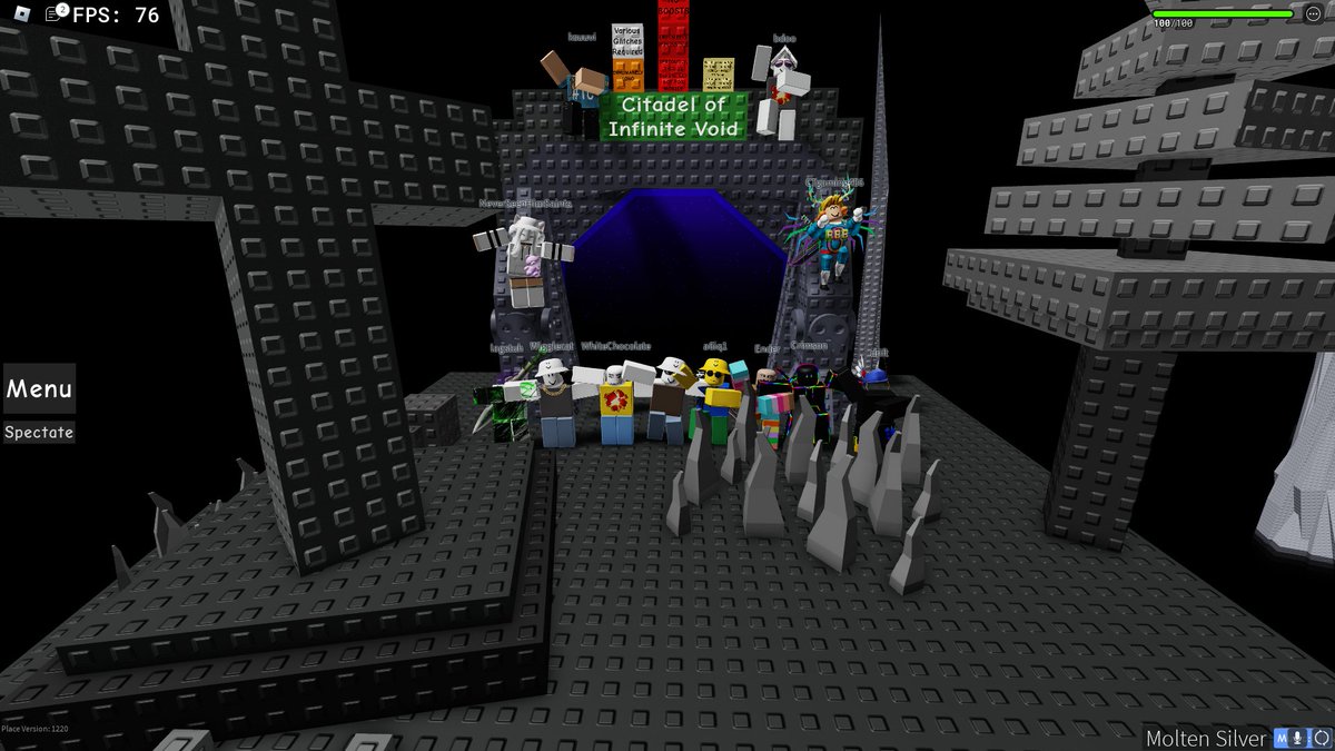 Citadel of Infinite Void clear after 350 hours of grinding