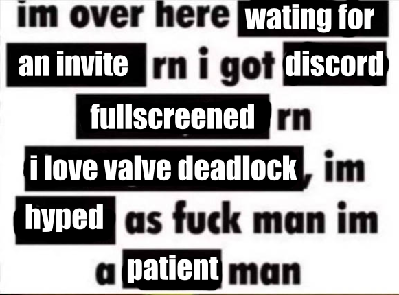 SPEEDofSOUND321's tweet photo. deadlock has spawned a whole new ethos of e-begging 💀 https://t.co/s0ODbNIxIl