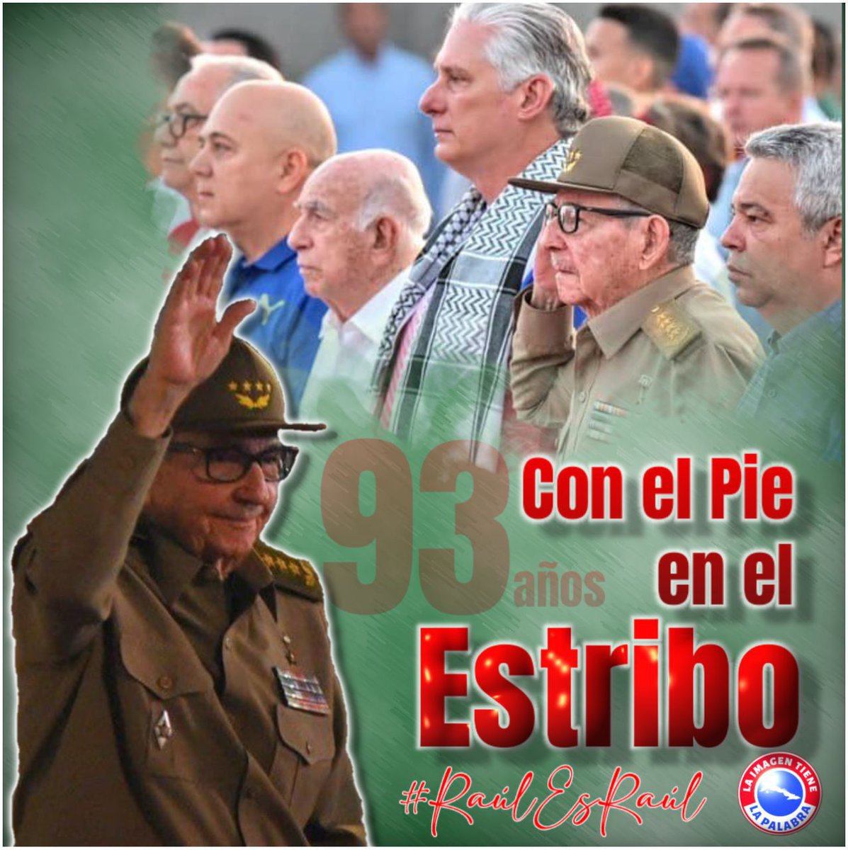 El próximo 3 de junio el General de Ejército Raúl Castro Ruz estará cumpliendo 93 años. 

Toda una vida entregada a la causa de la Revolución. 
#RaulEsRaul