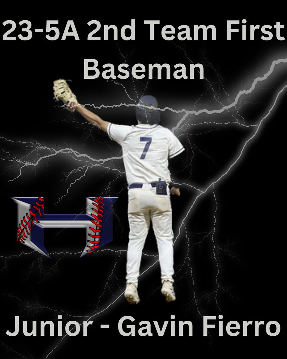 Congrats to Gavin Fierro for being selected as 1st Team Firstbase! #IGYB