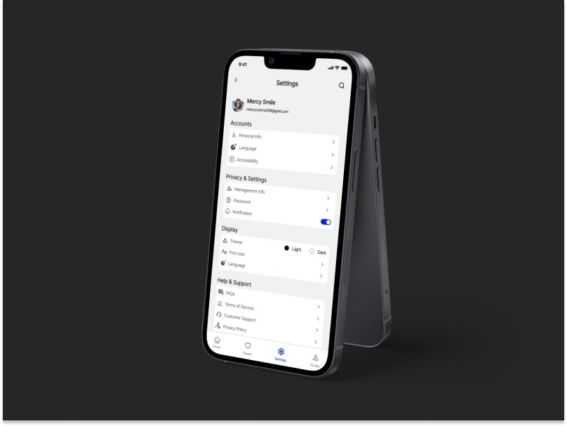 MercySmile77935's tweet photo. Day #007 of dailyUI design challenge
Prompt: Settings
(Check out my design ππ)
For both DARK and LIGHT themed π
Your thoughts and feedback will be appreciated βοΈ#dailyUI #dailyUI #design #figma #Uidesign #settings #settingscreen https://t.co/4sO5Zu3LW9