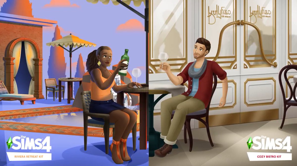 ‼️GIVEAWAY TIME‼️
Thanks to the <a href="/EA/">Electronic Arts</a> creator network I have 2 codes to #giveaway for the #thesims4 Riviera Retreat Kit and the Cozy Bistro Kit!    

🎁How to Enter: 
 🌴Follow Me
☕Retweet this Tweet     

 Winner announced 5th June! 
#rivieraretreatKit #cozybistrokit