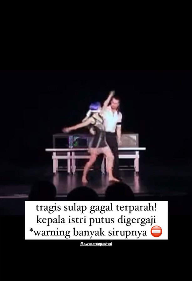 zarasabrenee's tweet photo. yang mudah trauma jgn pernah tonton video ini! ❌
— 
a thread https://t.co/f1tq1K1WvI