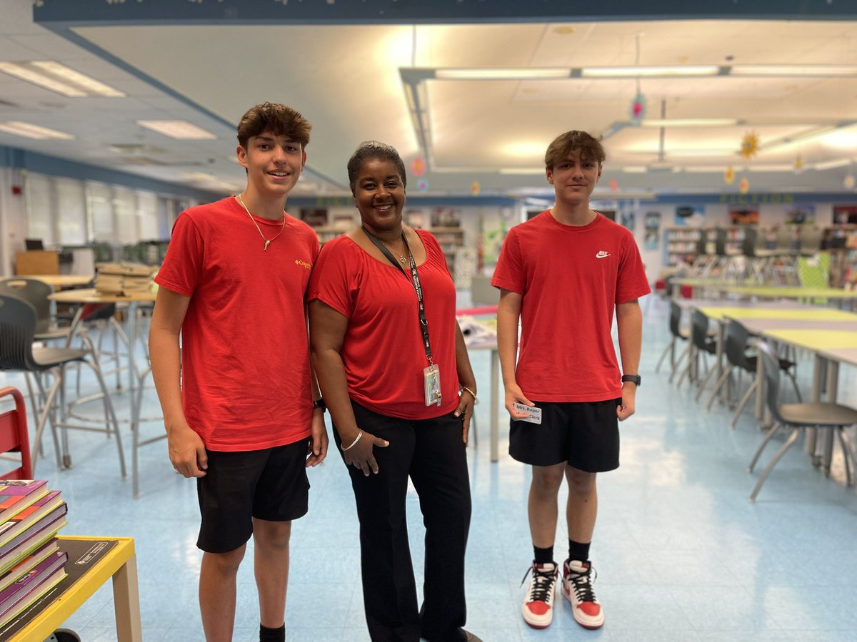 8th grade take over day was quite the success. Students loved dressing as their fave staff member. My “team” worked hard(and looked fab).All students did a great job—feeder high schools are lucky to get these Challengers! <a href="/kbf32/">Kristen F.</a> <a href="/CMMSPrincipal/">Christa McAuliffe MS</a> <a href="/pvcobrashs/">Park Vista CHS</a> <a href="/Asci_PBCTE/">𝐓𝐨𝐧𝐲 𝐀𝐬𝐜𝐢</a> <a href="/southPbcsd/">SouthRegionPBCSD</a>