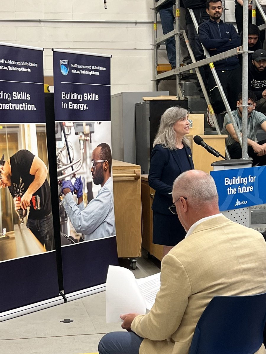 Congratulations @NAIT! This investment in industry-leading training & accreditation facilities will help our Region meet demand for skilled labour while helping build, diversify, and strengthen our economy for the benefit of residents and Albertans alike.