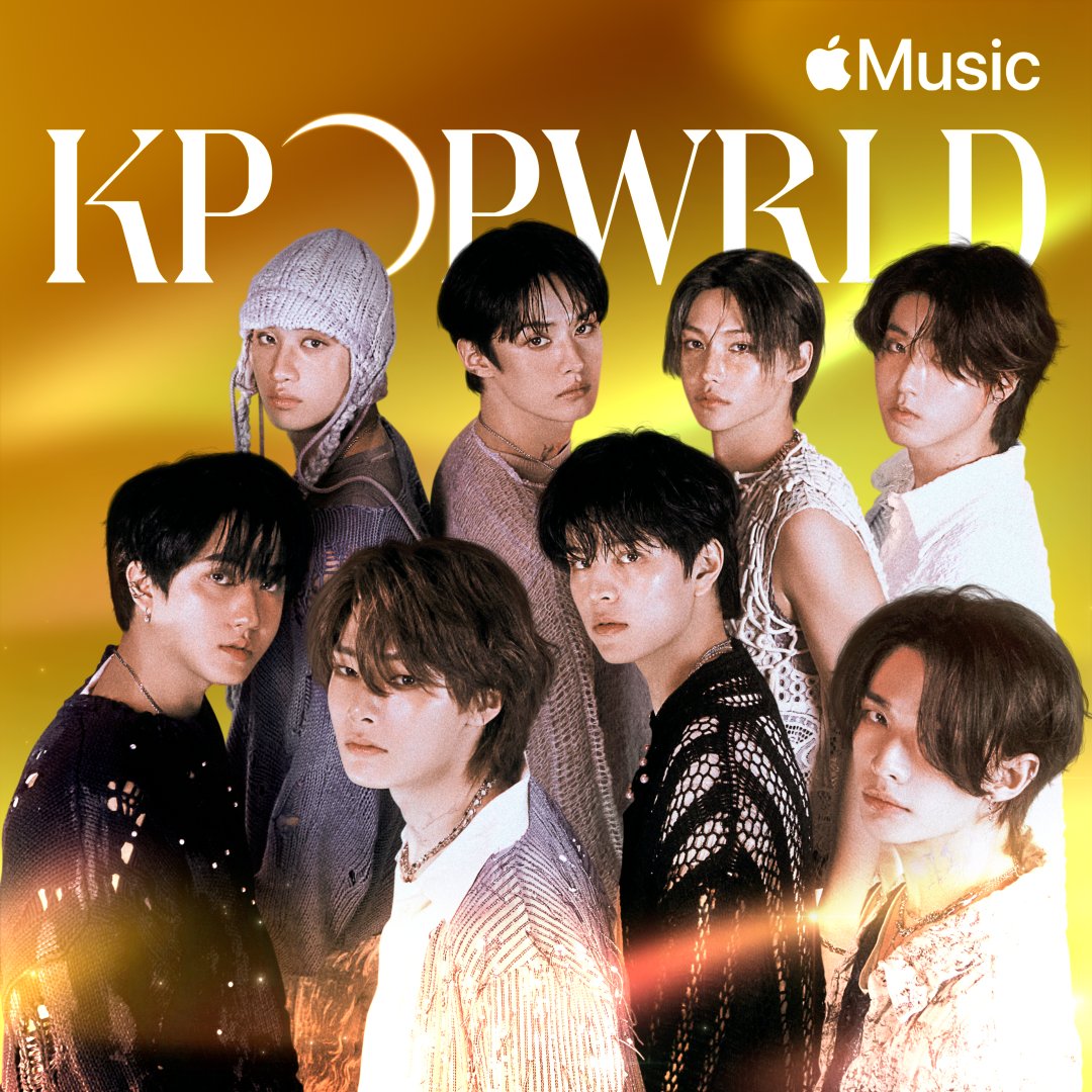 [Apple Music] KPOPWRLD playlist cover @AppleMusic Listen now🎵 apple.co/StrayKidsKPW Listen to 'Lose My Breath (Feat. Charlie Puth)' now🌊 Stray-Kids.lnk.to/LoseMyBreath Listen to 'Lose My Breath (Remixes)' now🩵 Stray-kids.lnk.to/LoseMyBreathRe… #StrayKids #스트레이키즈 #LoseMyBreath