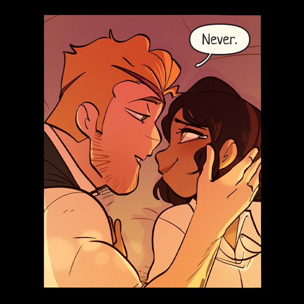 ThursdayFiction's tweet photo. (1/2) That's it, that's all of 'Comfort'! We hope you enjoyed this mini-comic, and we hope to see you very shortly for the season 3 premiere, dropping in five minutes on WEBTOON! ❤️ https://t.co/aoSQCV3IDa