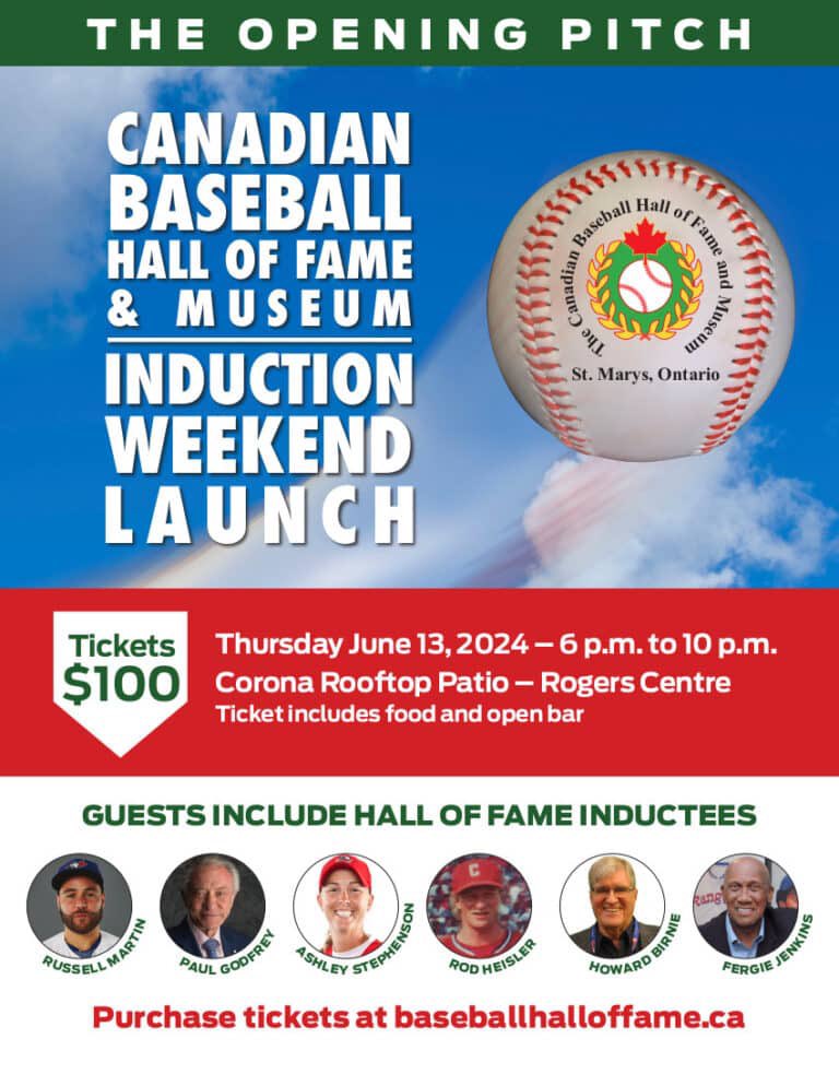 Just in time for Father’s Day, @CDNBaseballHOF is kicking off its 2024 induction weekend with “The Opening Pitch” on June 13th. Head to baseballhalloffame.ca for tickets and more details.