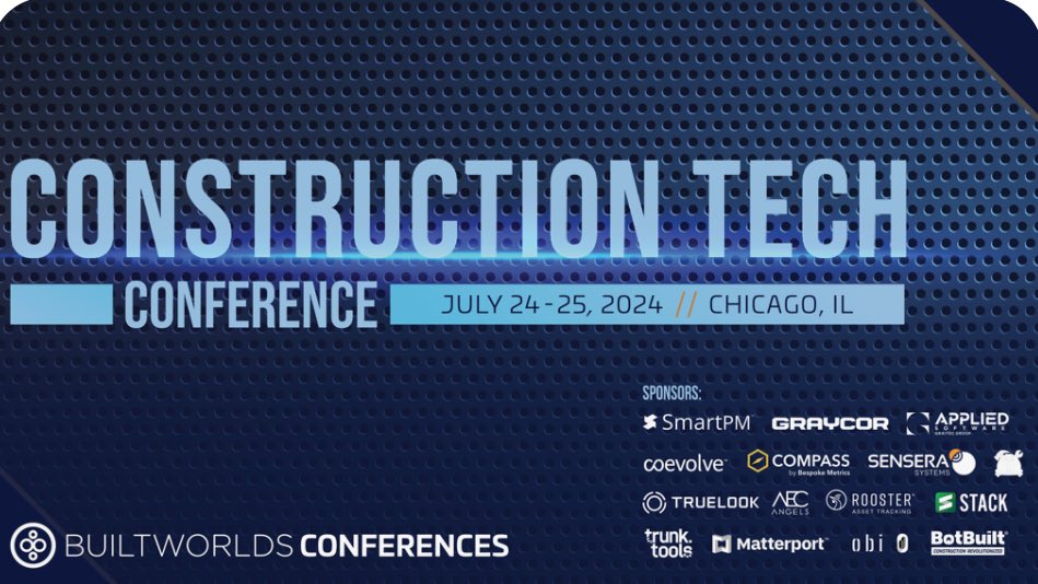 Excited to announce that I will be presenting @Pixlyai at BuiltWorlds Construction Tech Conference in July! Don’t miss their insights on the future of construction. #pixly #builtworlds #ConstructionTech #contech #BuiltWorlds2024 @pixlyai
