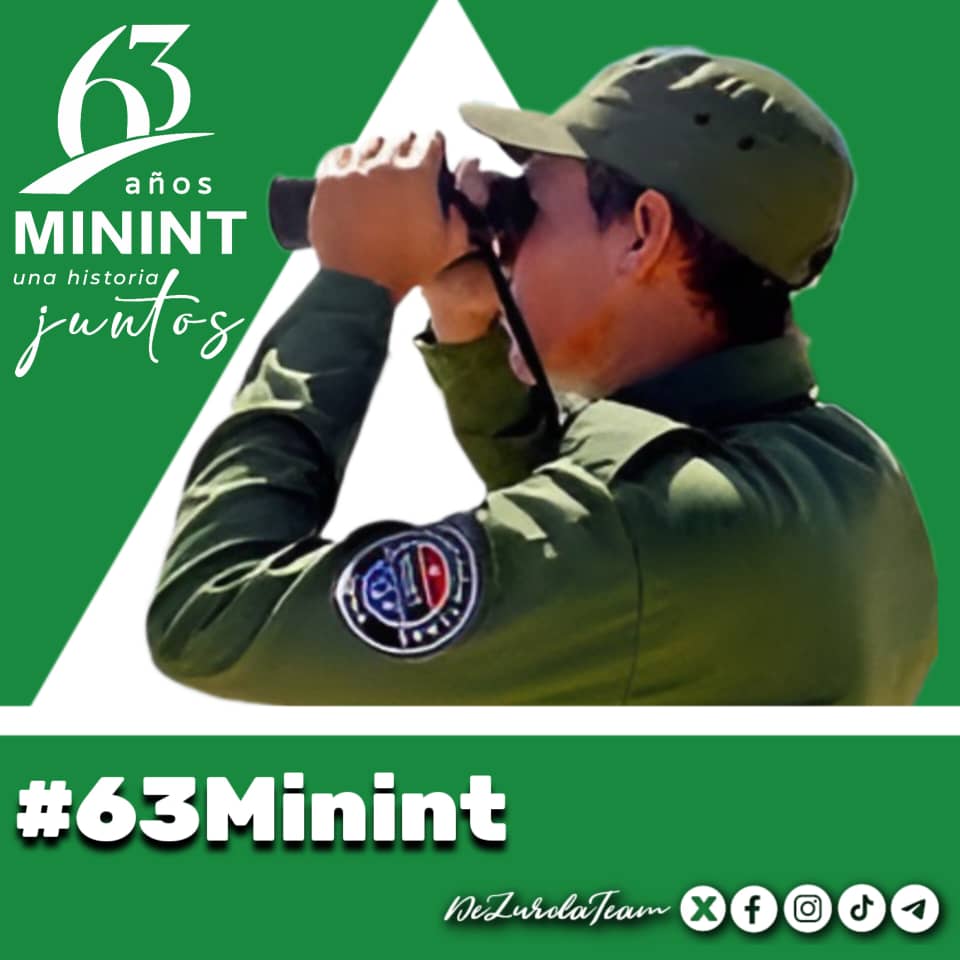 #MinintCuba 63 y más victorias #SomosPueblo