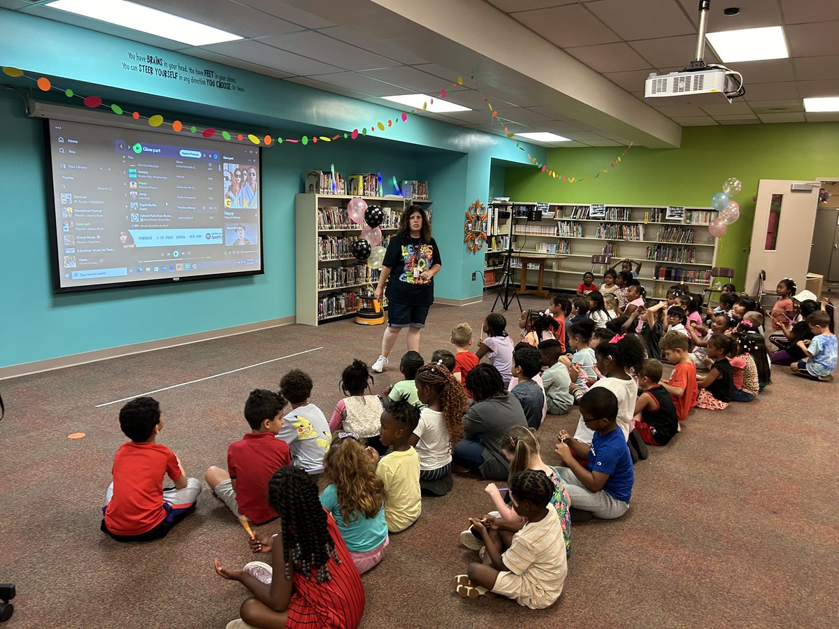 Today was our Q4 AR Celebration! Students enjoyed a glow dance party, popcorn and cotton candy! Congratulations to all of our students who met their Q4 AR goal! A special thank you to Ms. Staehle for organizing such a fun event! <a href="/LeeSchools/">School District of Lee County</a> #TeamAllenPark #WorkHardShineBright