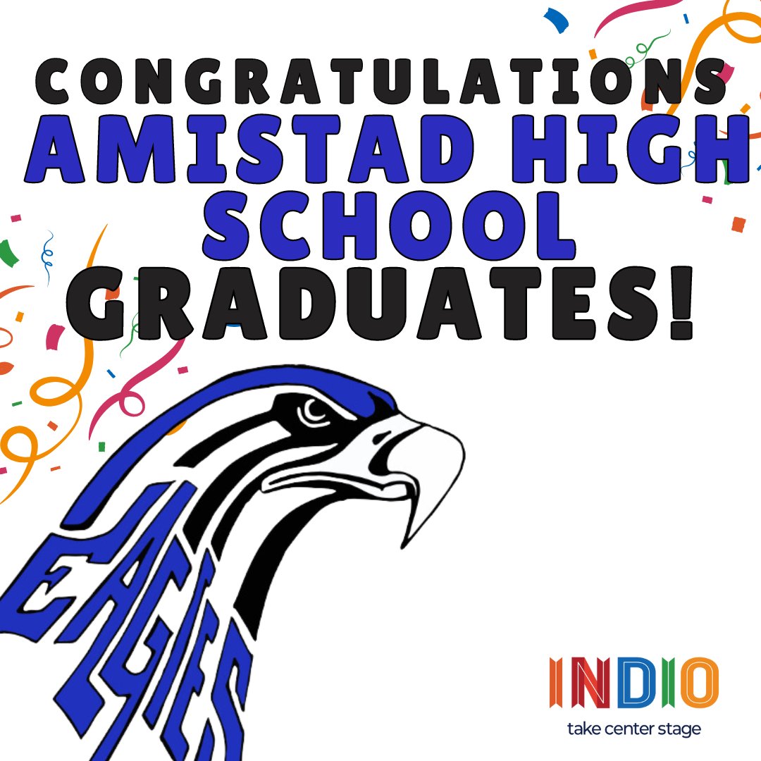 Congratulations to the Amistad High School Class of 2024! May your hard work and dedication shine brightly!⭐ ¡Felicitaciones a la Clase de 2024 de Amistad High School! ¡Que su arduo trabajo y dedicación brillen intensamente!⭐