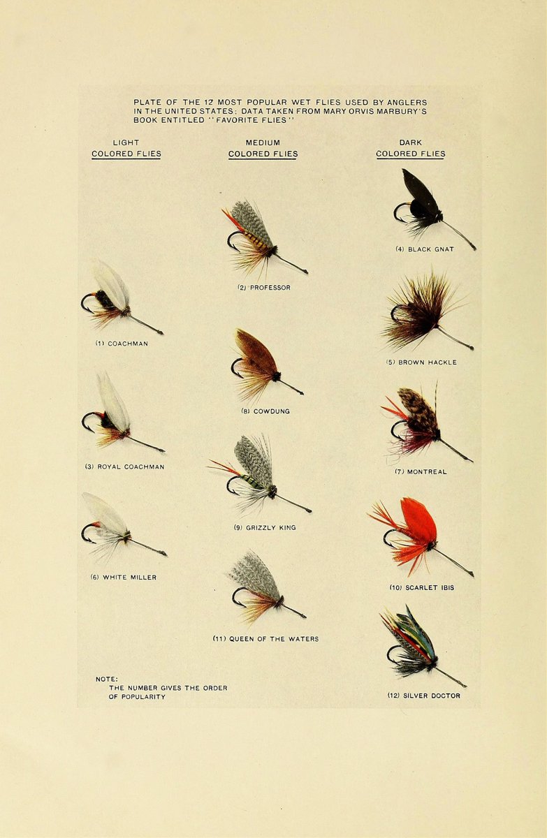 XmxHowes's tweet photo. Trout fishing flies drawings for sale https://t.co/WZy53zo2fy #VintageBook #Flyfishing #TroutFishingFlies #1914FlyFishing #Anglers #fish #lours #HistoryofFishing #VintageDrawingsofFlies #wallart #fishermen #Fishing https://t.co/JSNRYZx9Tj