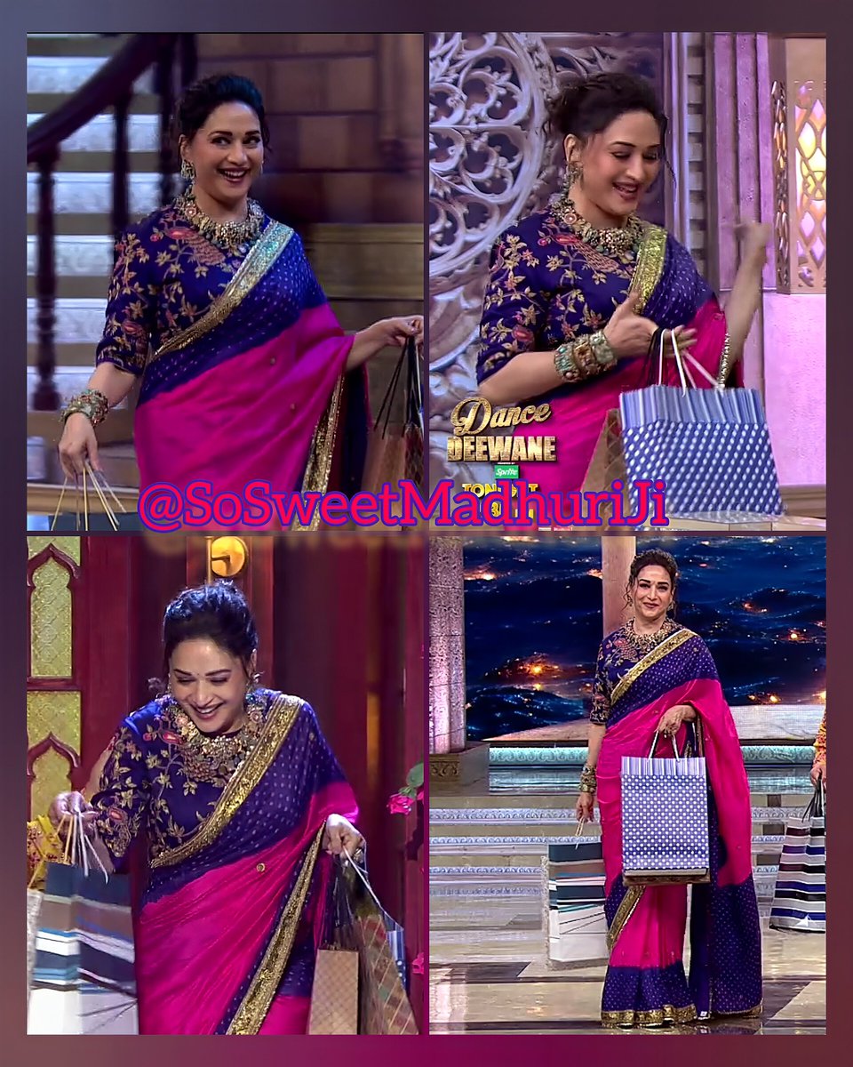 There may be thousands and millions of beautiful people in the world 🌏But for us, she is beautiful...🤗💐 Which brings a smile on our face and our heart's peace 💞🤗👌🏻 @MadhuriDixit #MadhuriDixit #SweetSmile #DanceDeewane4