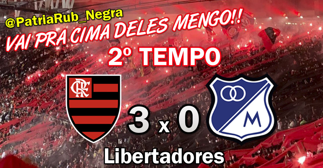 PatriaRub_Negra's tweet photo. 🏆 @Libertadores 2024
✅ Grupo E - Rodada 6
⏰ 00' | 2°T – RECOMEÇOU!
.
⚫🔴FLA 3⃣ - 0⃣ MFC🔵⚪
.
#Libertadores #FLAxMFC #PatriaRubroNegra https://t.co/QTXIdyoDnd
