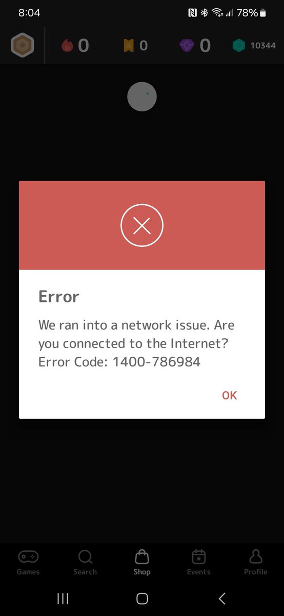 amberleigh90's tweet photo. @mistplayapp any ideas? I'm connected to the internet, I've given the app all of the permissions and I deleted and reinstalled it. Its not allowing me to download any new games or access my shop. https://t.co/YWSKojBBKu