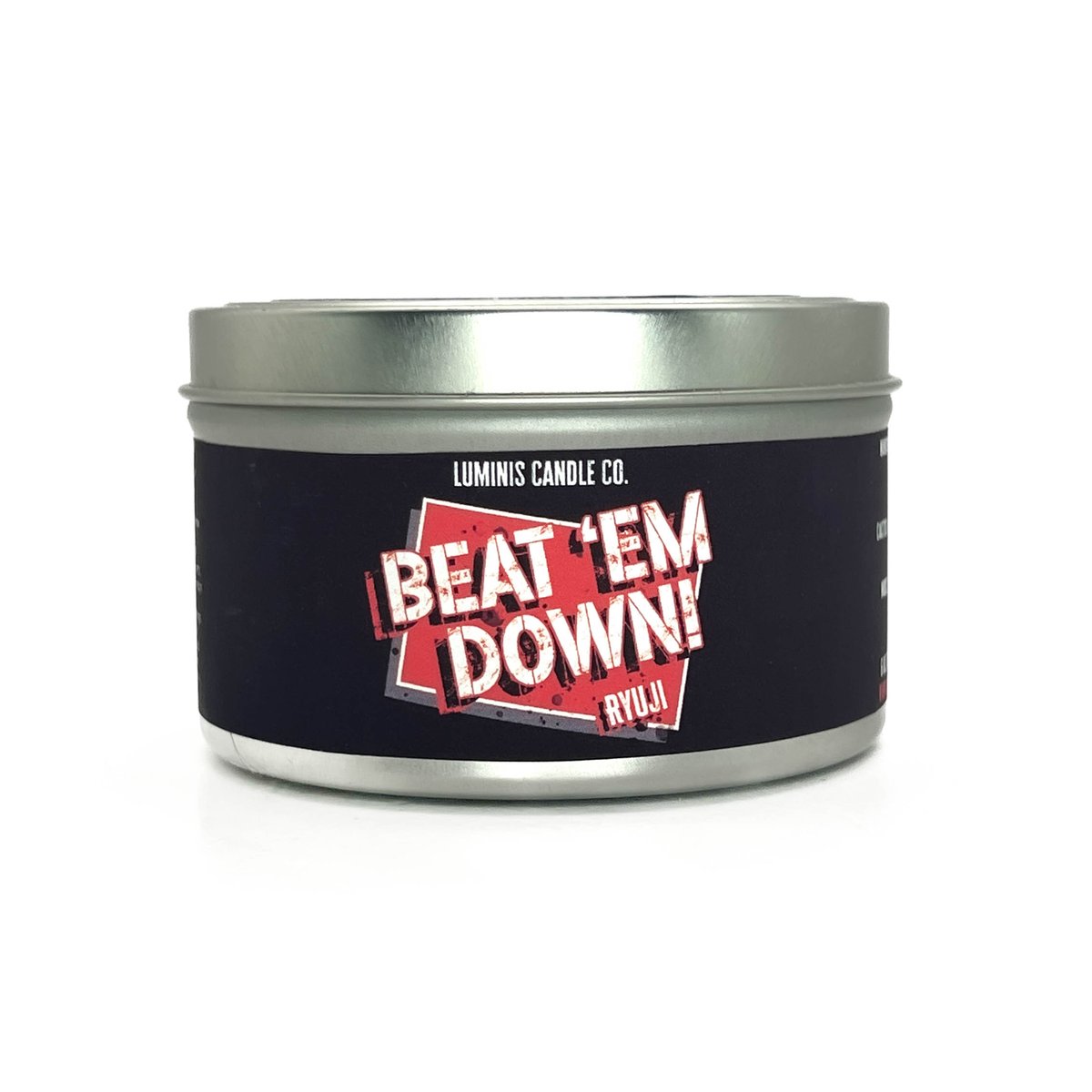 BEAT 'EM DOWN! - RYUJI
This upbeat, citrus-forward scent starts with zesty notes of mandarin, ozone, sea salt, and orange peel. Cactus accord follows, along with aloe, aldehydes, and rhubarb, all supported by patchouli, moss, sandalwood, musk, and vanilla.