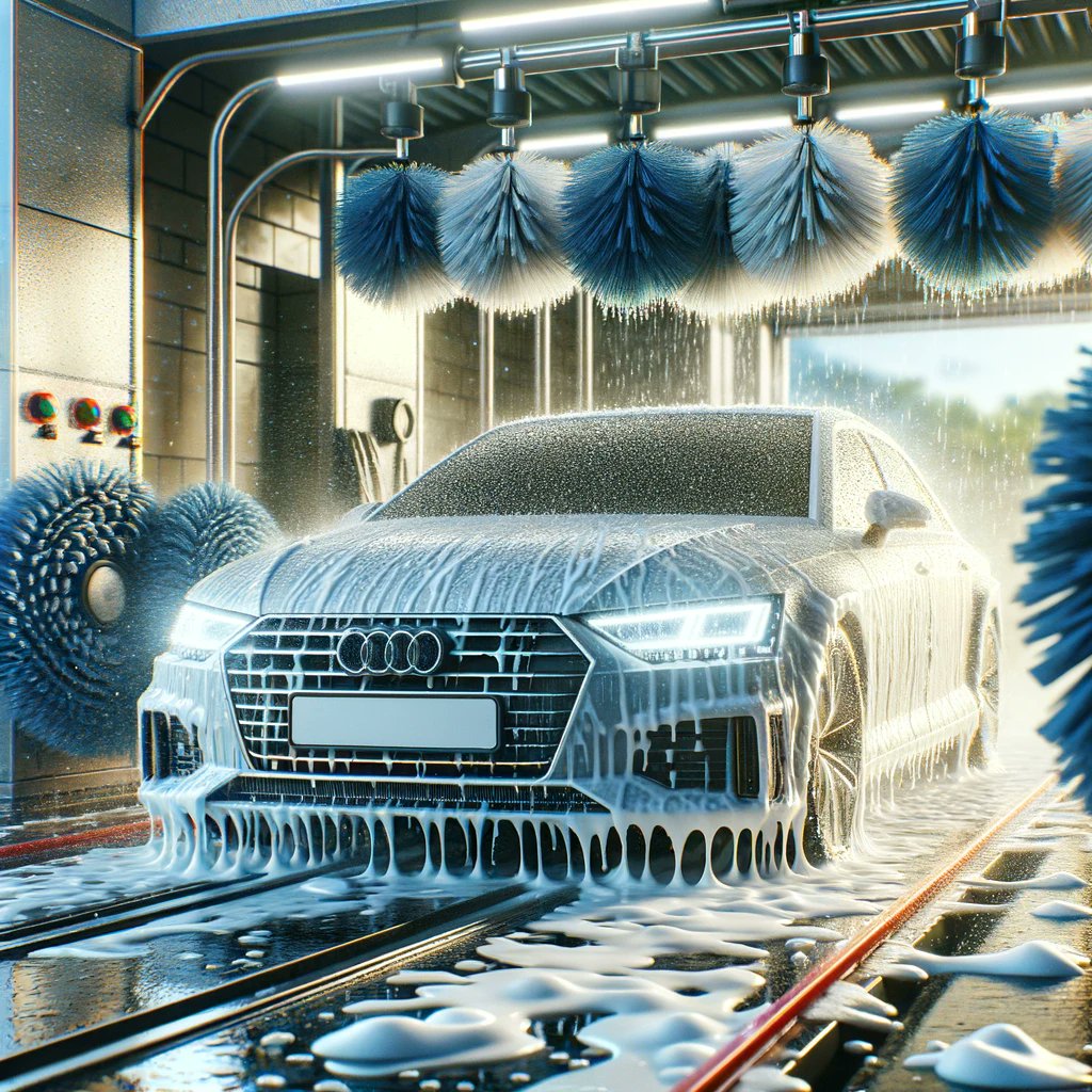 Refresh and shine: Experience the magic of a perfect car wash! 🚗🧼✨ #CarWashMagic #CleanAndShiny #3DRendering #AutoDetailing #FreshRide #SoapSuds #VehicleCare #AutomatedCarWash #CarMaintenance