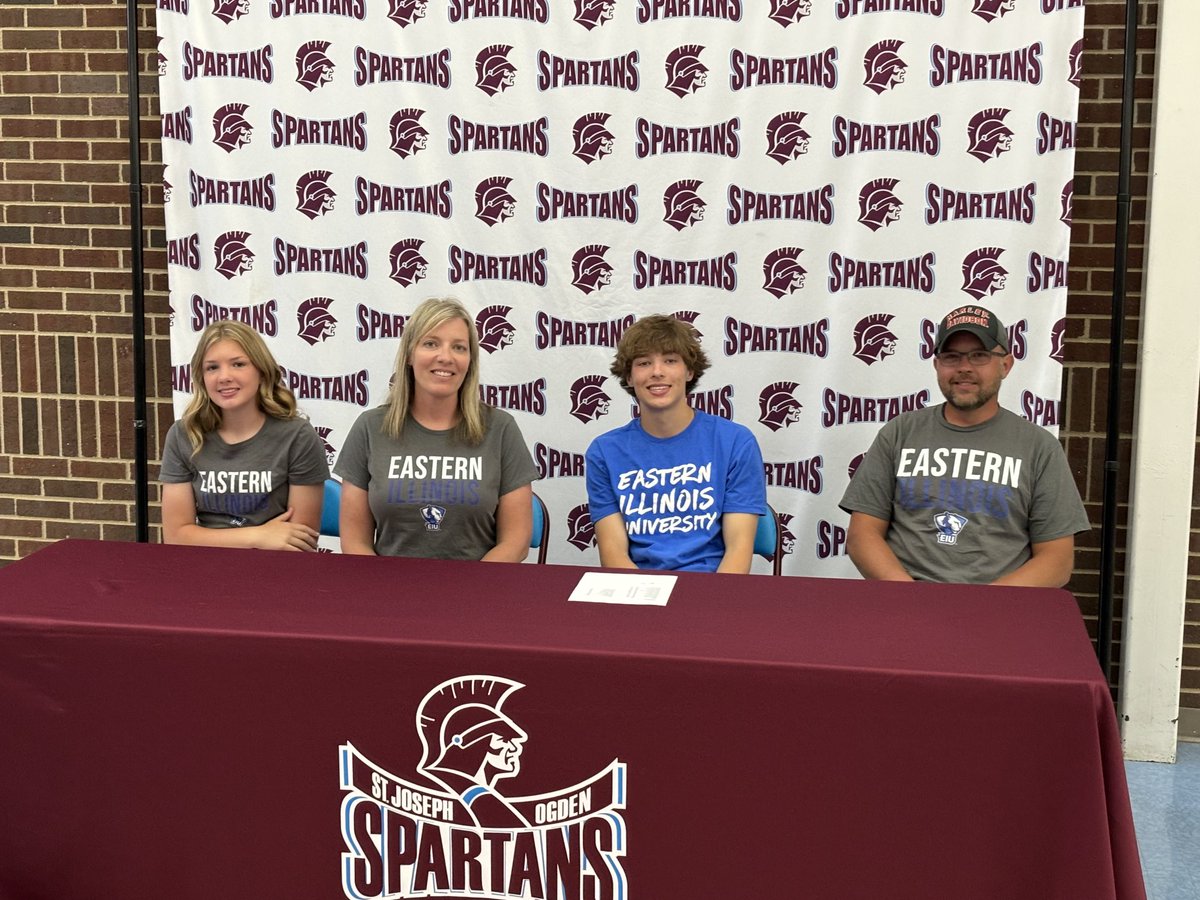 SJO AD (@sjosports) on Twitter photo Congrats to Spencer Wilson! Spencer just signed his NLI to run track at Eastern Illinois University next year. We are very proud of you! <a href="/Maroon_Platoon/">SJO Maroon Platoon</a> <a href="/IlliniPrairie/">Illini Prairie Conference</a> <a href="/ngpreps/">News-Gazette Preps</a> @WCIA3Bret <a href="/SJO_FAN_CLUB/">SJOFanClub</a> <a href="/Stjosephrecord/">St. Joseph Record</a> Congrats to Spencer Wilson! Spencer just signed his NLI to run track at Eastern Illinois University next year. We are very proud of you! <a href="/Maroon_Platoon/">SJO Maroon Platoon</a> <a href="/IlliniPrairie/">Illini Prairie Conference</a> <a href="/ngpreps/">News-Gazette Preps</a> @WCIA3Bret <a href="/SJO_FAN_CLUB/">SJOFanClub</a> <a href="/Stjosephrecord/">St. Joseph Record</a> 