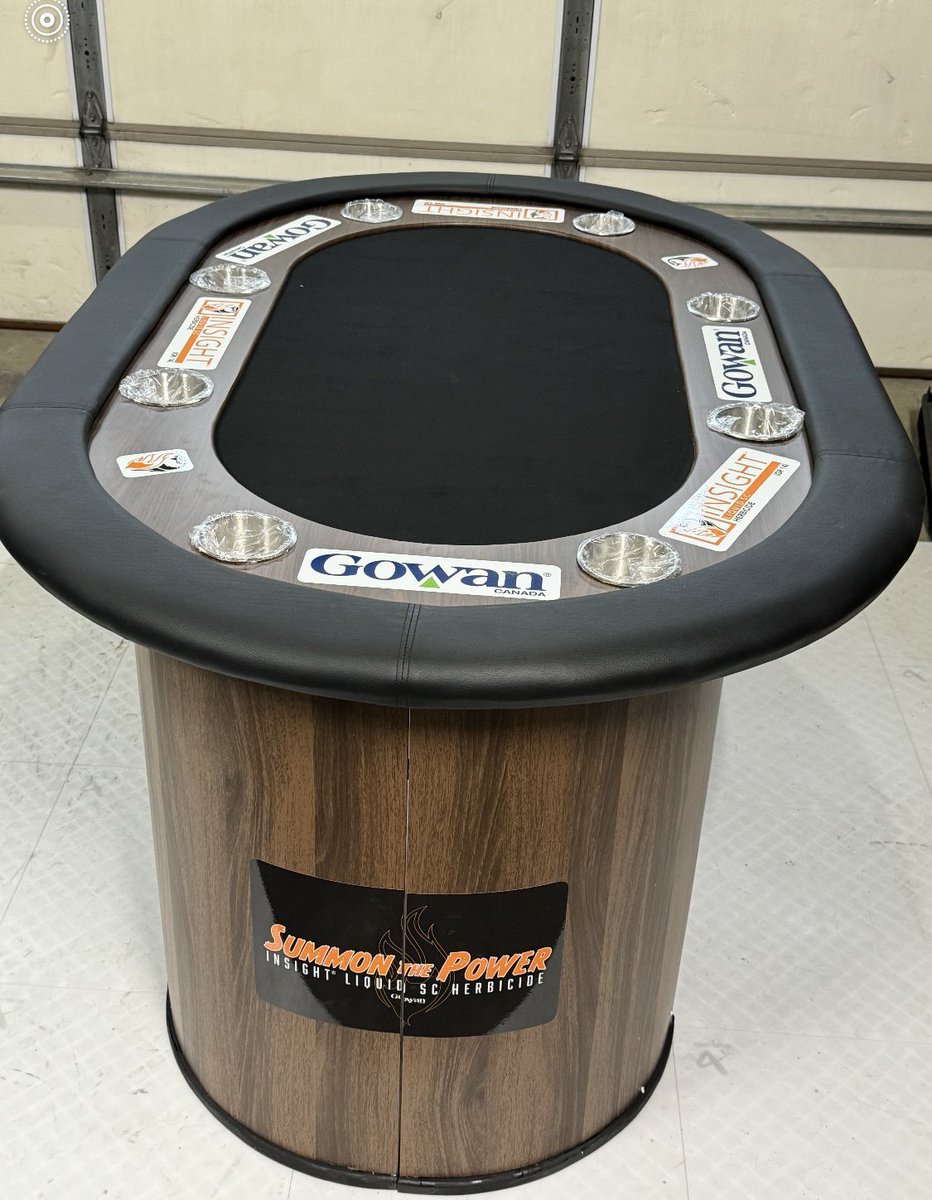 Last chance to win an #InsightFastestBurndown poker table! Along with a @gowancanada poker set! 

All previous entries from previous posts count. Draw is June 4th! 

How to enter:

Like - 1 entry

RT - 2 entries 

Comment below what @gowancanada products you use - 3 entries