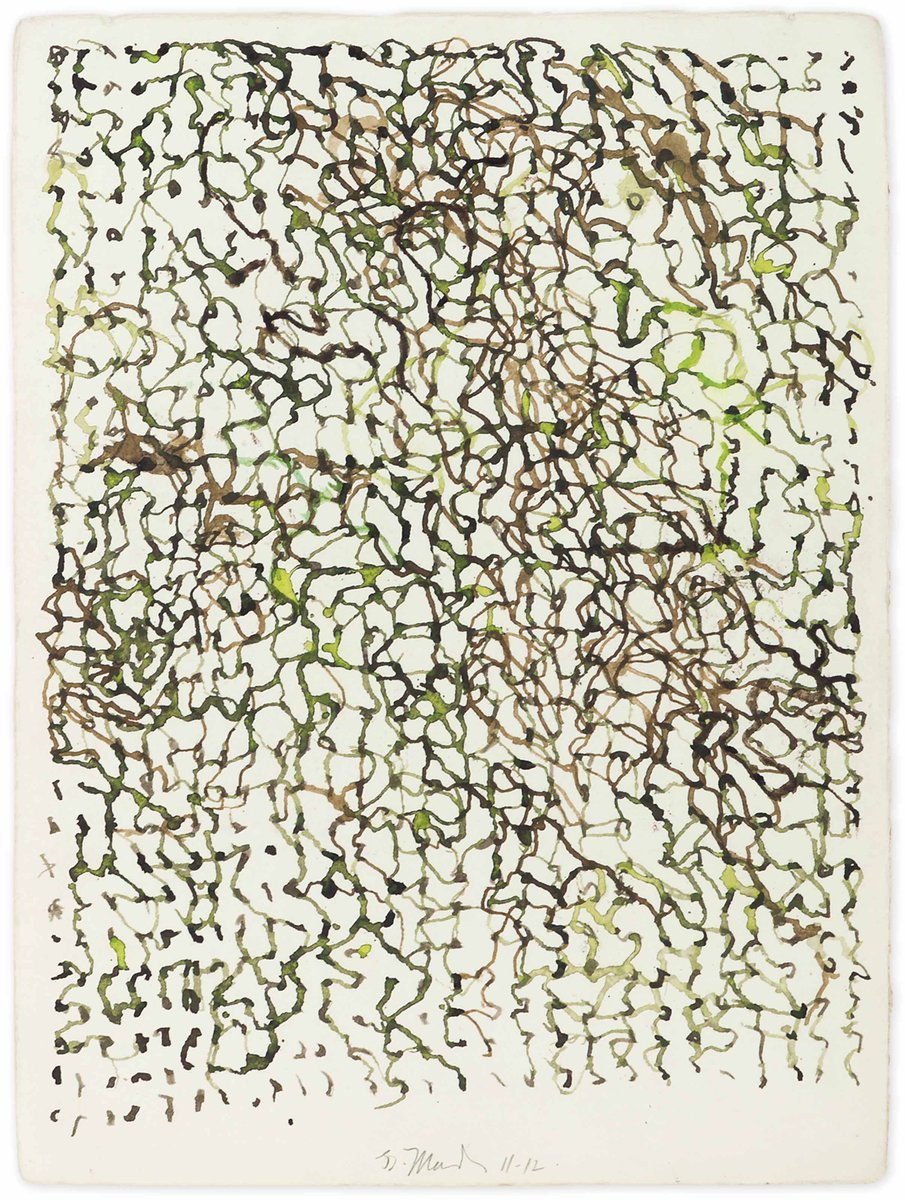 Brice Marden African Drawing 10 2011