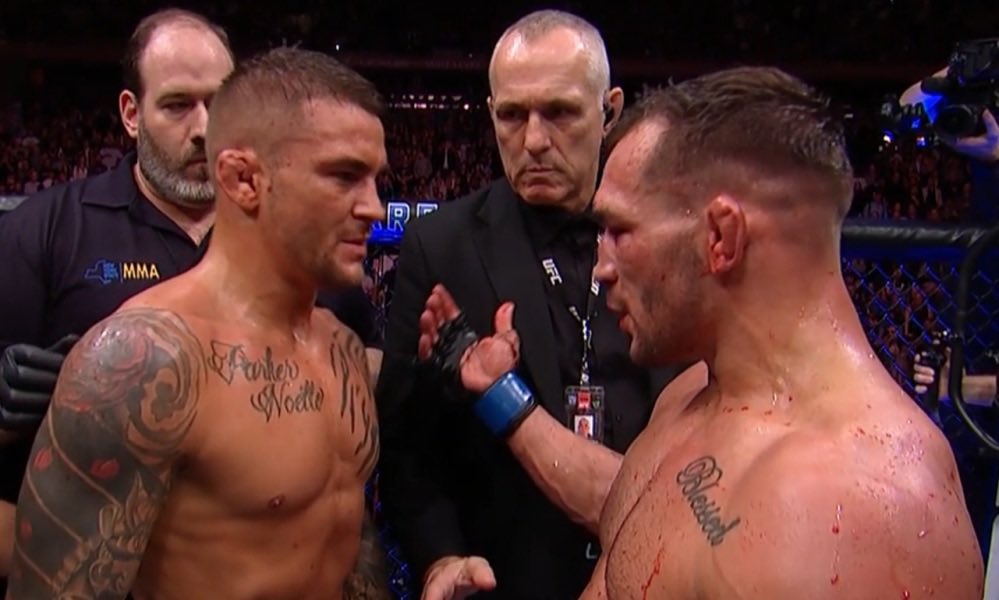 Dustin Poirier trash talking his opponents AFTER he beats them up

THREAD 🧵