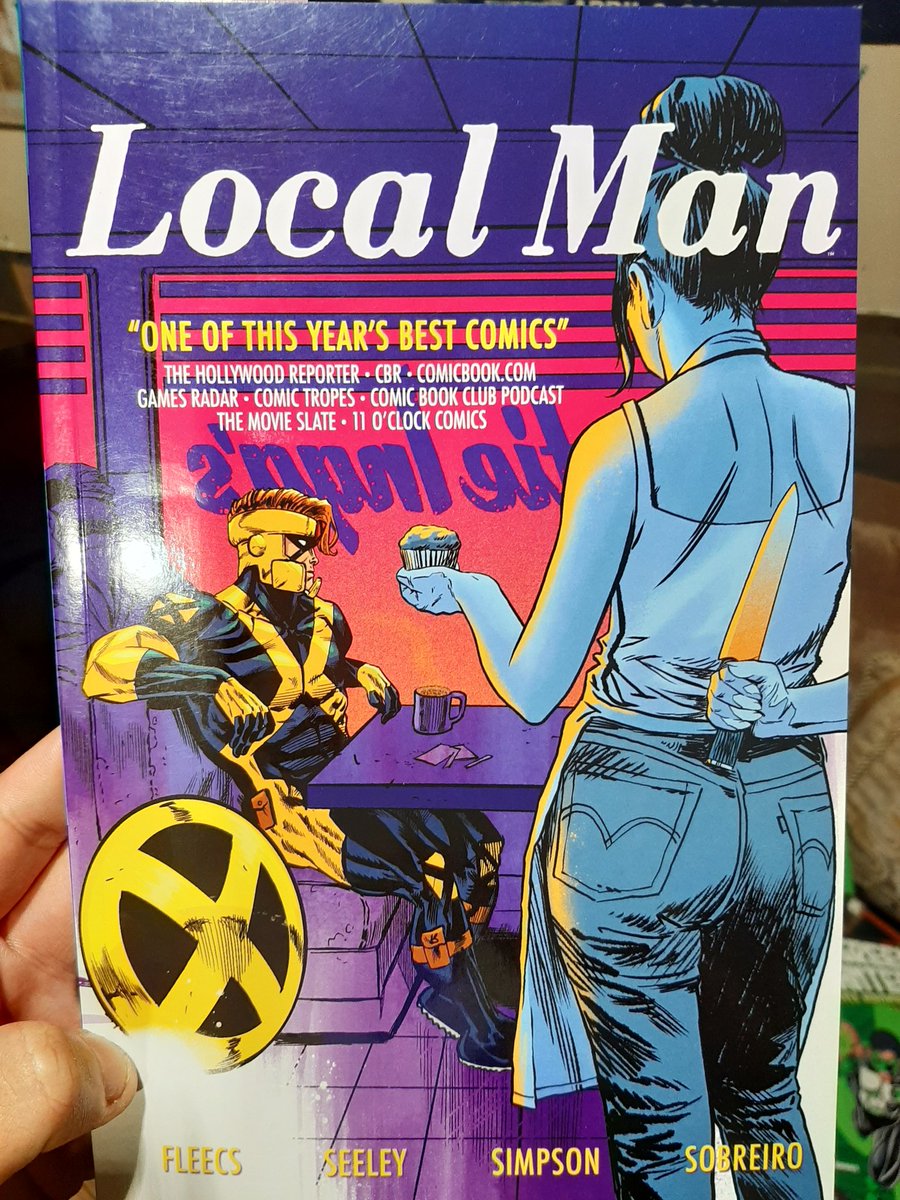Now reading Local Man Vol. 2 @HackinTimSeeley and @TonyFleecs knockin it outta the park here! This series makes me laugh so much. Lots of heart too. Twists and turns, never a dull moment.