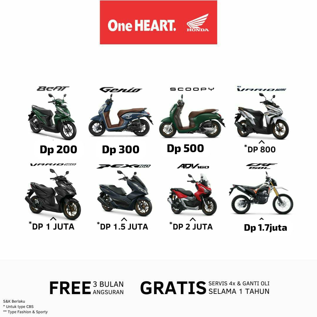 Promo ahir bulan potongan cicilan tiga sampai 6 bulan