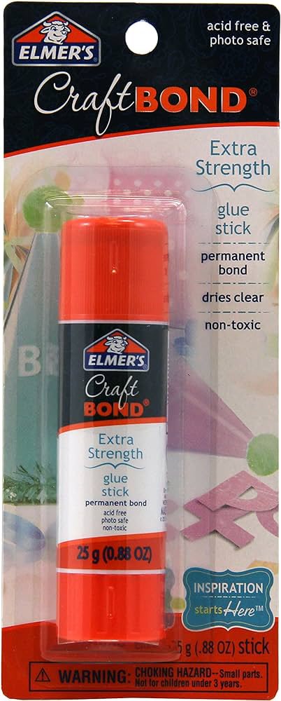 @PokeNurseJay i’ve never used E6000 for paper stuff just because i know how glue likes to react. however, i swear by this glue stick!! it’s the greatest thing for any sort of paper. there’s no weird textures or stains. cleans up with water. walmart has it for like $3-4