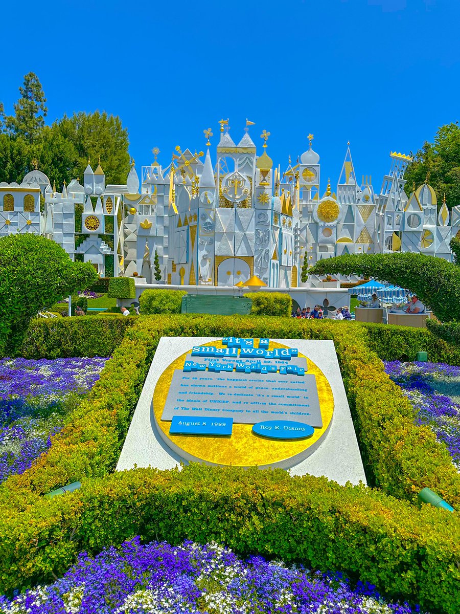 Happy 58th anniversary to my favorite Disneyland attraction – “it’s a small world!”