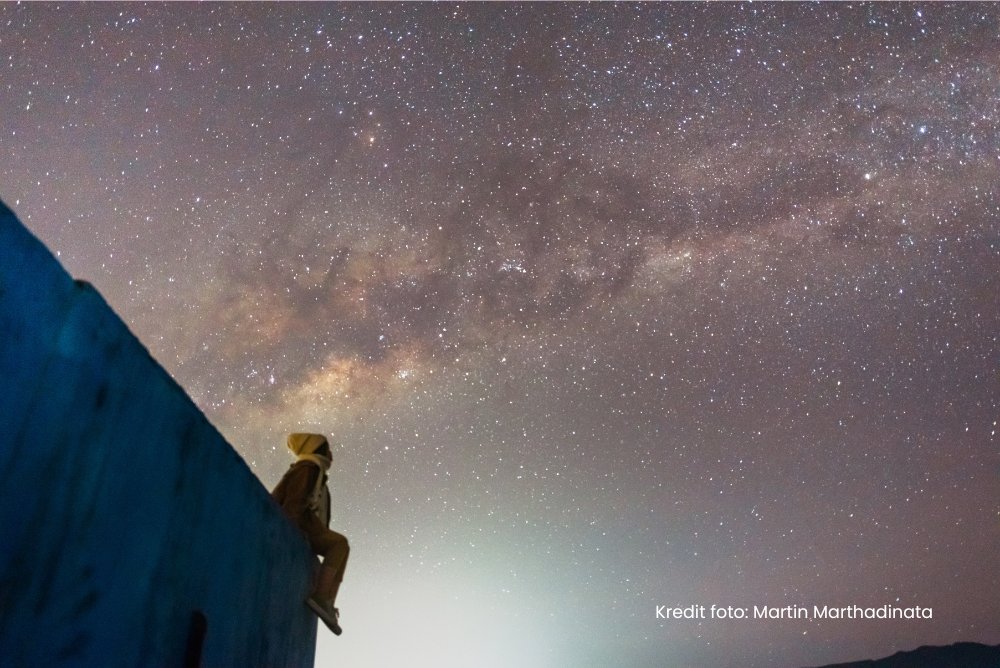 infoAstronomy's tweet photo. Musim pengamatan bentangan galaksi Bimasakti akan dimulai! ✨

Kita bisa melihatnya di langit Indonesia lho, seperti foto yang diabadikan di Bromo, Jawa Timur oleh astrofotografer kami ini. Kapan? Gimana cara melihatnya?

-Sebuah Utas-