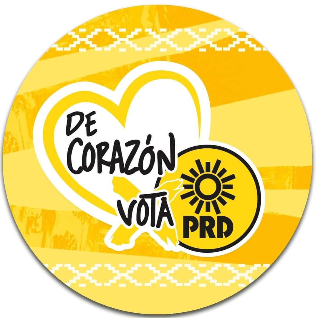 #FuerzaYCorazónXMéxico #somosPRD este 2 de junio vota amarillo